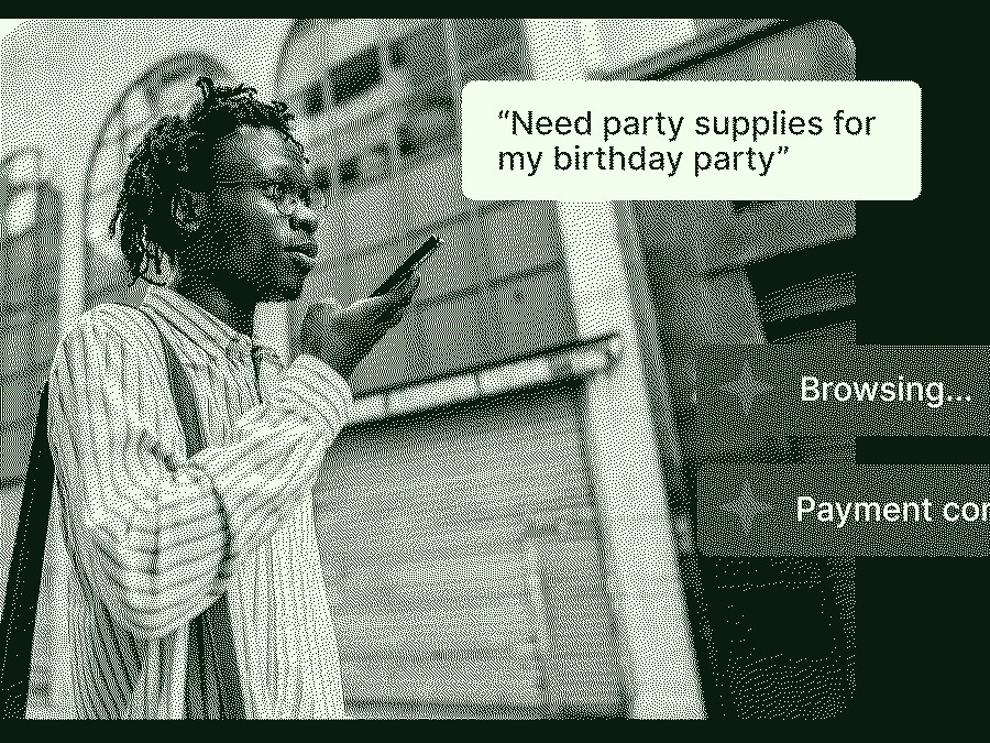 Voice-activated agentic shopping experience